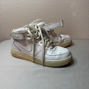 Nike White High-Top Sneakers